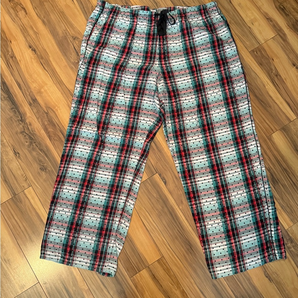 ⛄️😌💙Victoria’s Secret Plaid Lounge Pants – Size XL